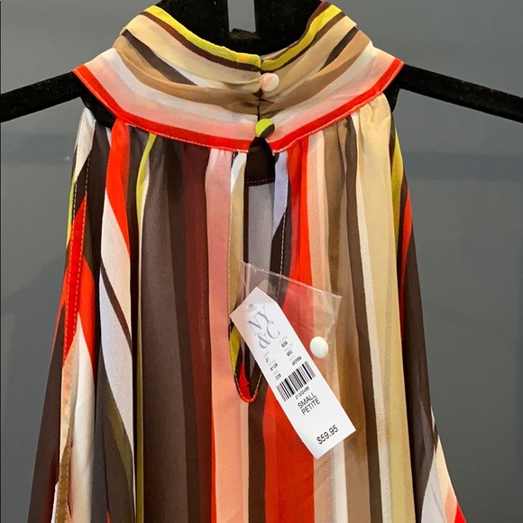 New York & Company beautiful sleeveless top - Picture 5 of 7